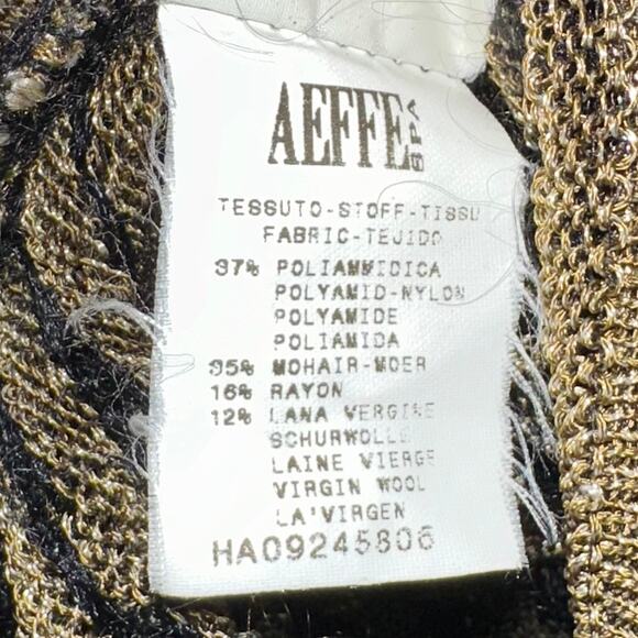 Moschino Cheap and Chic Mohair Wool Knit Cardigan Sweater Size 8 - Picture 7 of 13